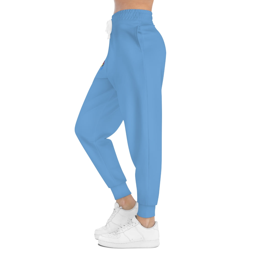 Athletic Blue Joggers (AOP) - Banamerica Collection