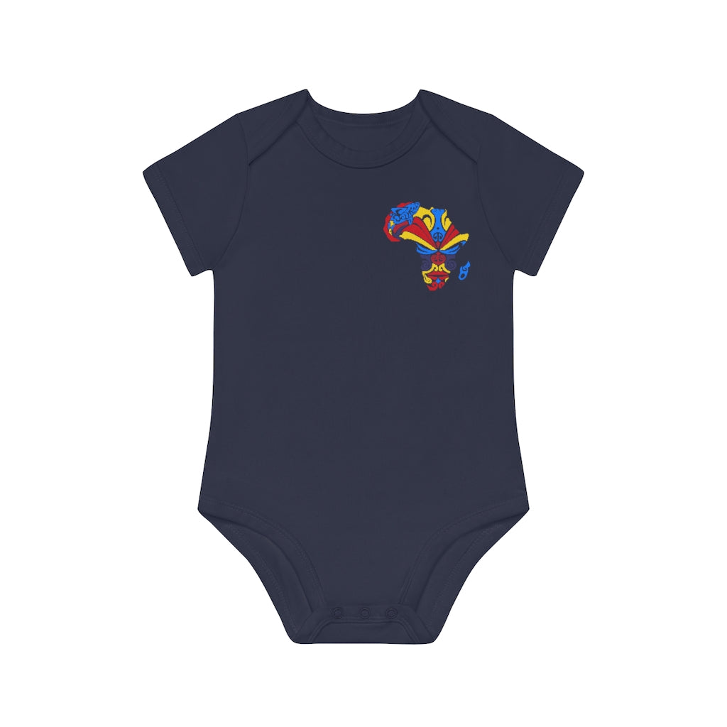 Baby Organic Short Sleeve Bodysuit - Banamerica Collection