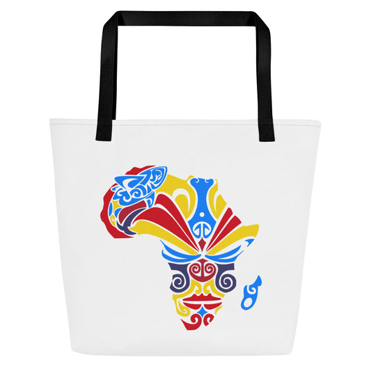 All-Over Print Large Tote Bag - Banamerica Collection