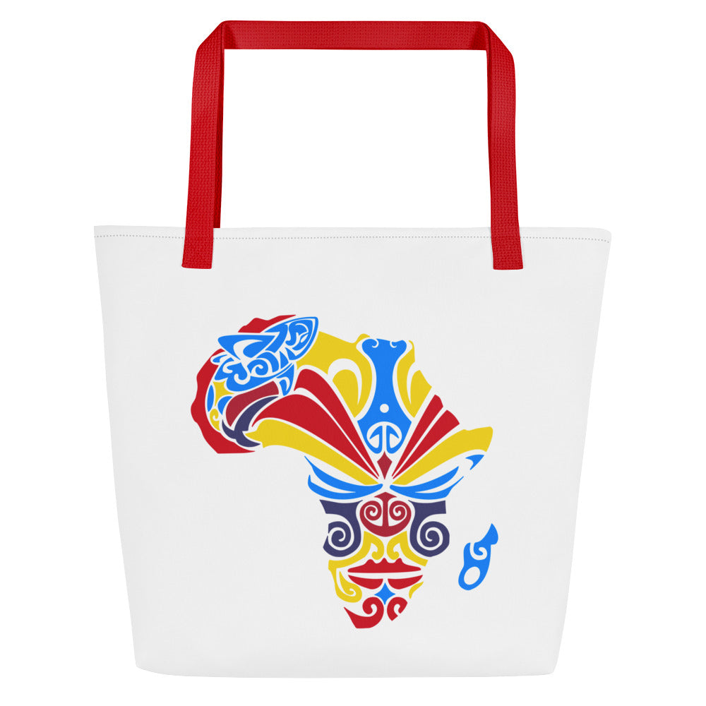 All-Over Print Large Tote Bag - Banamerica Collection