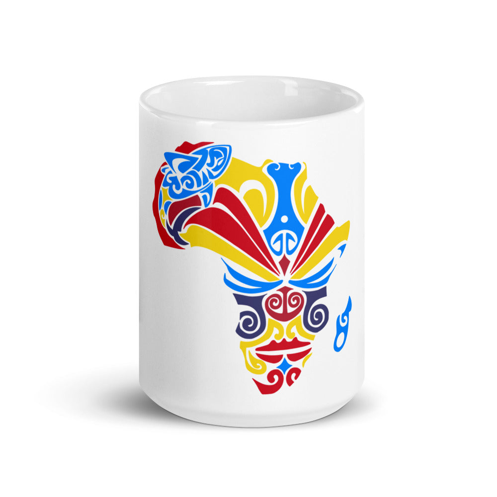 White Glossy Mug - Banamerica Collection