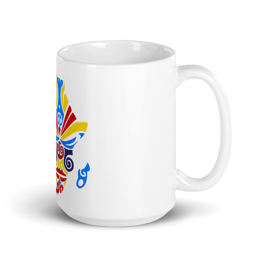 White Glossy Mug - Banamerica Collection