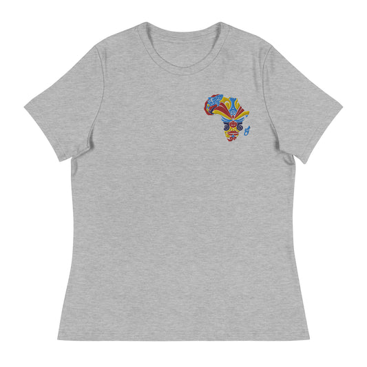 Women's Relaxed T-Shirt - Chest Banamerica Collection